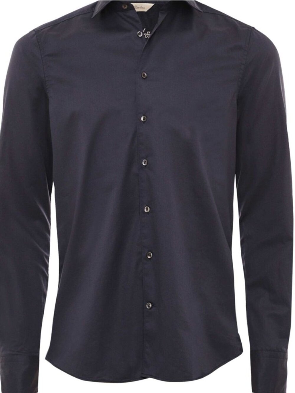 NWT STENSTROMS Men's Cotton Twofold Button Down Shirt in Navy Size S